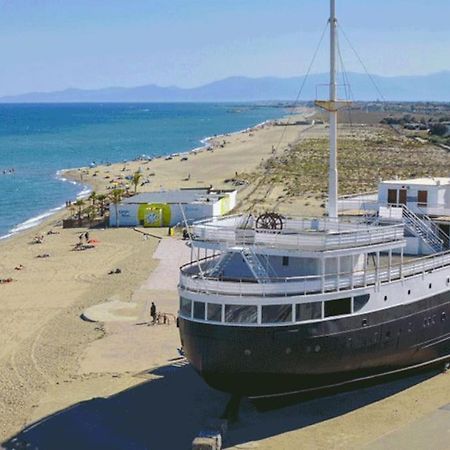 T2 Vue Mer Acces Direct Plage Le Barcarès Exteriér fotografie