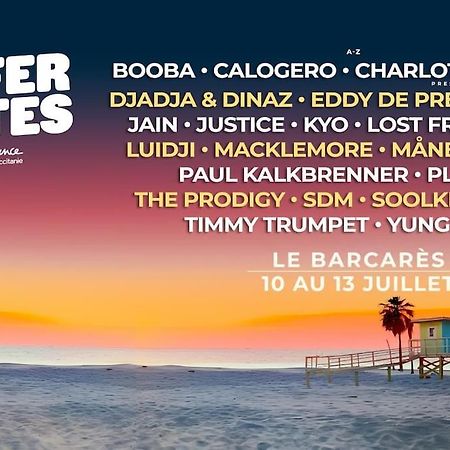 T2 Vue Mer Acces Direct Plage Le Barcarès Exteriér fotografie